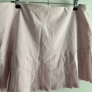 Tory Sport Pink Tennis Mini Skirt